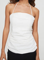 1999 Halter Top Ivory